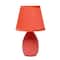 Creekwood Home Nauru 9.5" Petite Oblong Table Lamp